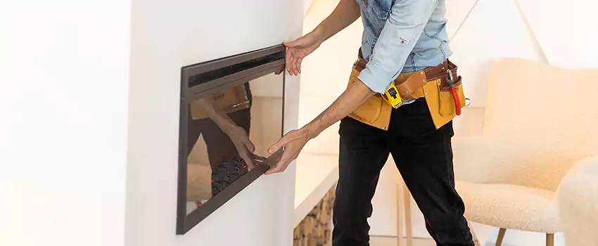 Metal Fireplace Installation in Lomita, California