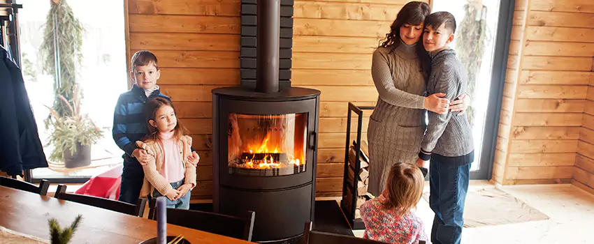 Morso Cast Iron Fireplace Insert Installation in Lomita, California