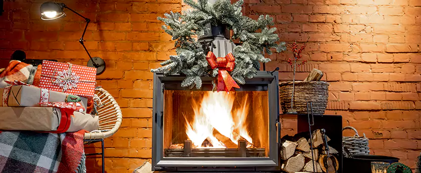Travis Industries Linear Gas Fireplace Installation in Lomita, California