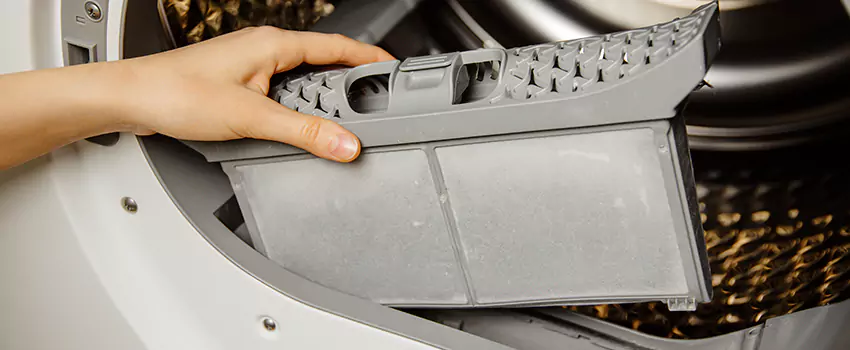 Signs Of A Clogged Dryer Lint Trap in Lomita, California