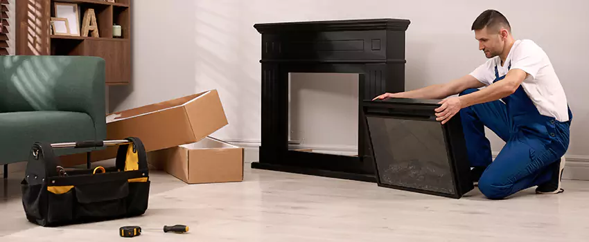 Old Rusted Metal Fireplace Repair And Replacement in Lomita, CA